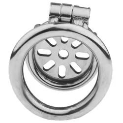 CockLock Cage de chasteté en métal Flat 2cm